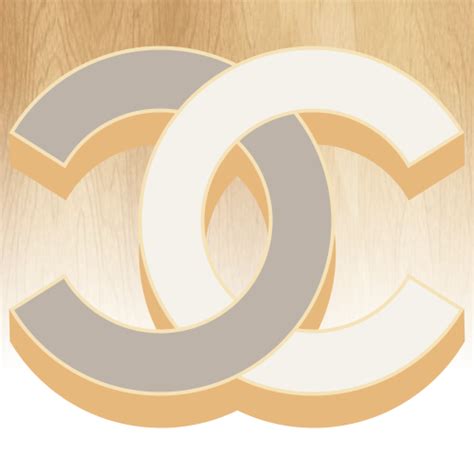 Chanel CC 3D Logo SVG | Chanel CC Logo PNG