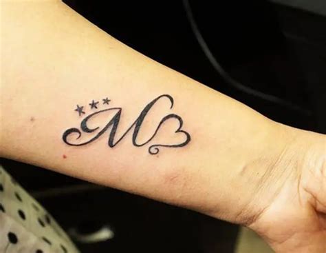 Discover 79+ mn letter tattoo designs best - thtantai2