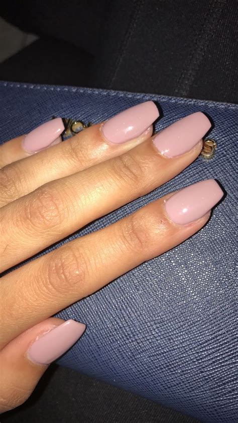 blush pink nails, millennial pinks nails | Fall gel nails, Blush nails ...