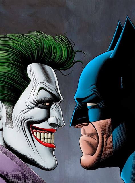 Image of Batman confronting the Joker by Brian Bolland | Quadradinhos do batman, Batman poster ...