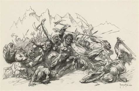 Cap'n's Comics: Fire And Ice by Frank Frazetta