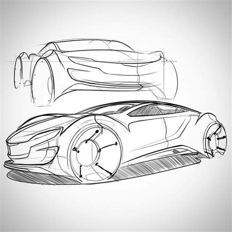 Car Perspective Drawing at GetDrawings | Free download