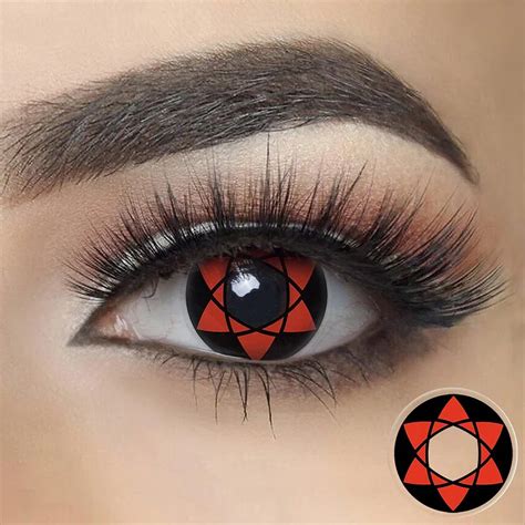 Sasuke Mangekyou Sharingan Cosplay Contacts