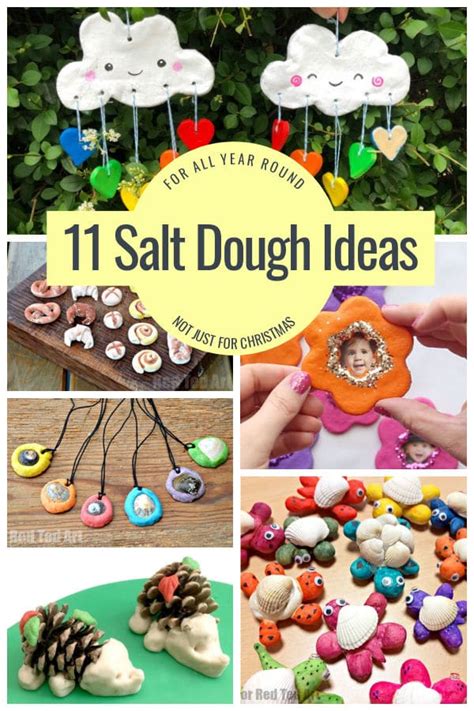 11 Incredible Salt Dough Ideas to make all year round - Red Ted Art