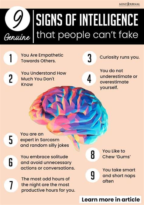 9 Genuine Signs Of Intelligence That People Can't Fake | Signs of intelligence, Psychology fun ...