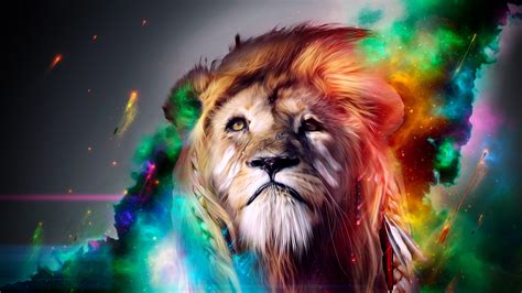 🔥 [40+] Colorful Lion Wallpapers | WallpaperSafari