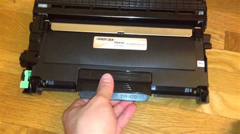 How to Change Brother Laser Printer Toner Cartridge - Stuck Toner ...