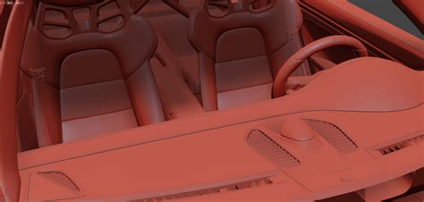 Porsche 911 GT3 RS Interior :: Behance