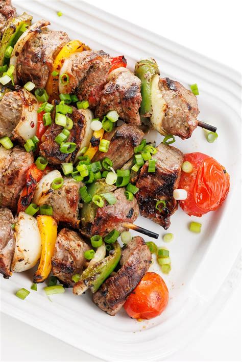 Greek Souvlaki Beef Skewers – The Lemon Bowl® - Karinokada