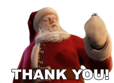 Thank You Santa Claus GIF - ThankYou SantaClaus ThePolarExpress ...