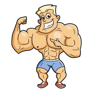 Cartoon Muscles Legs - Muscle twitching refers to small muscle contractions in the body. - Instituto