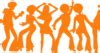 Orange Disco Party Clip Art at Clker.com - vector clip art online, royalty free & public domain