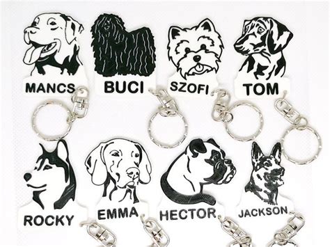 Custom Dog Keychains - 3D printed gifts | 3d printed gifts, 3d print ideas, Custom keychain