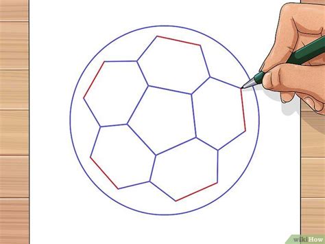 3 Ways to Draw a Soccer Ball | Fußball leinwand, Fussball, Fußballkarten