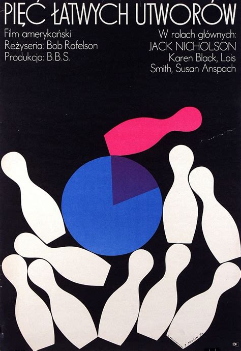 Five Easy Pieces, Polish Movie Poster