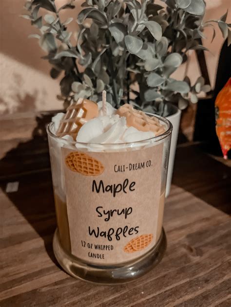 Maple Syrup Waffles Whipped Candle – Cali-Dream Handmade