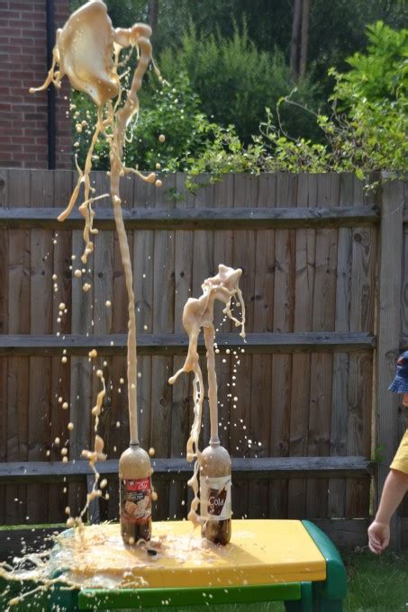 Coke and Mento Experiment - Cool Science for Kids