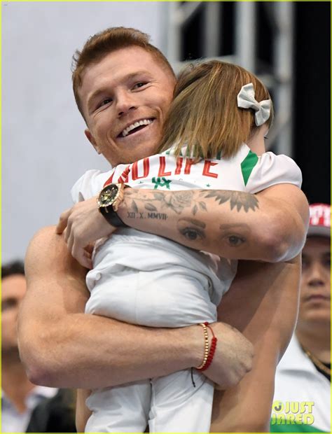 Who Is Canelo Alvarez's Wife? Fernanda Gómez & Their Kids Are Always Cheering Him On!: Photo ...