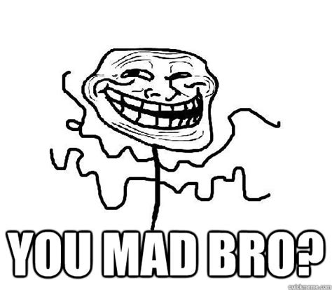 You mad bro? - SLENDER MAN TROLL - quickmeme