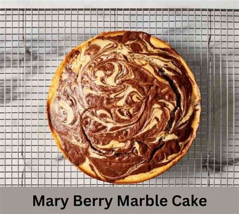 Mary Berry Marble Cake Recipe 🍰 - British Recipes Book