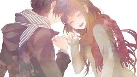Anime Girl And Boy (1023x575), Png Download