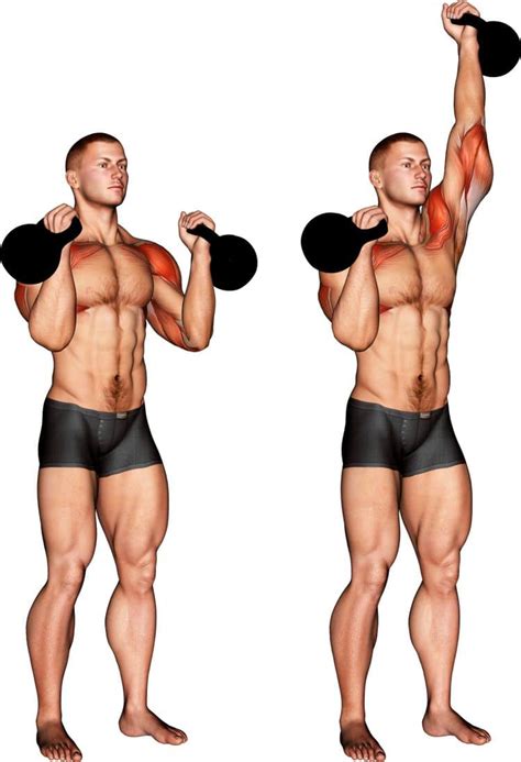 Alternating Kettlebell Press Exercise Guide and Videos – Fitness Volt