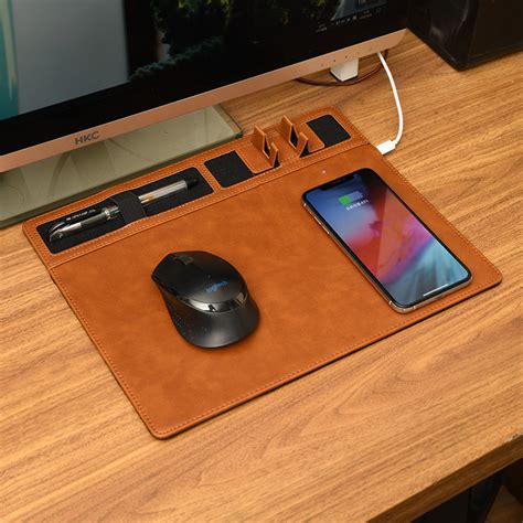 Multifunctional Creative Wireless Charging Mouse Pad With Mobile Phone Holder - CJdropshipping