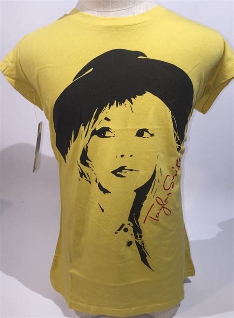 Taylor Swift Yellow RED Tour Top T SHIRT LADIES NEW NWT S Small Official NEW | Entertainment ...