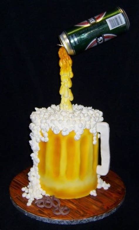 Pouring Beer Cake - CakeCentral.com