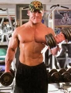 WWE Superstar John Cena Diet and Workout Routine