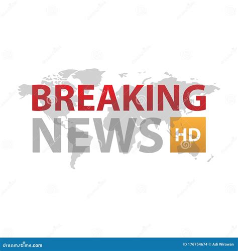 Breaking News Logo Vector Logo Design Stock Vector - Illustration of infographics, data: 176754674