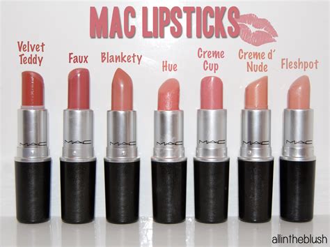 MAC Nude Lipstick Swatches & Review