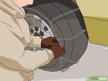 How to Install Snow Chains: 14 Steps (with Pictures) - wikiHow