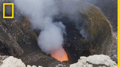 Into Nicaragua's Masaya Volcano | Explorer - YouTube