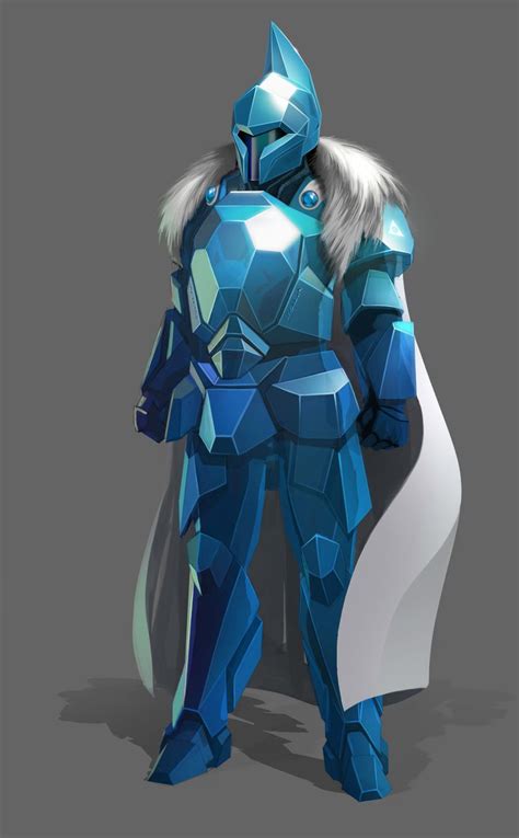 ArtStation - Cristal Armour, Ben Walsh | Futuristic armour, Battle armor, Knight armor