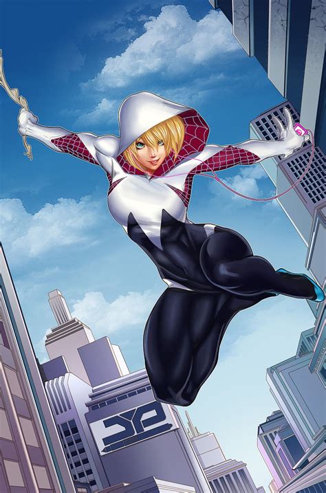 #Spider #Gwen #Fan #Art. (Spider Gwen) By: KofJP. ÅWESOMENESS!!!™ | Marvel spiderman art, Spider ...