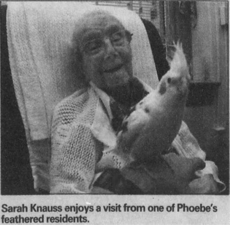 Sarah Knauss (1880-1999) - Page 2 - The 110 Club