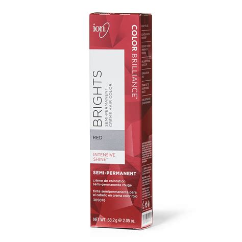 Ion Red Semi Permanent Hair Color Reviews 2020