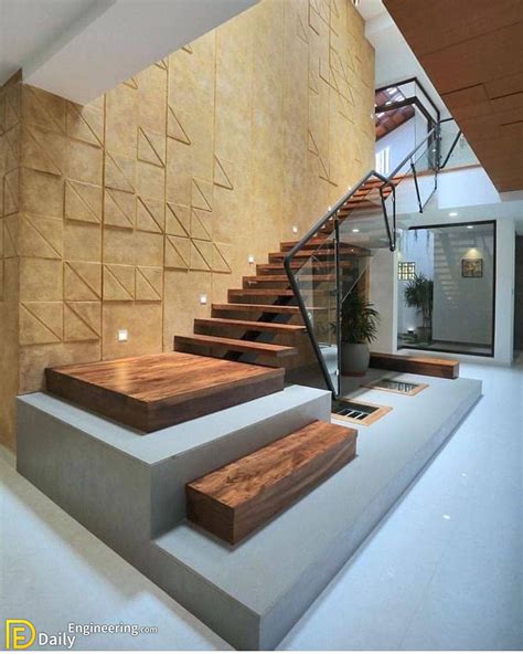 Creative Modern Staircase Design Ideas And Details - Daily Engineering