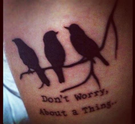 3 Little Birds | Little bird tattoos, Wrist tattoos for guys, Cool ...