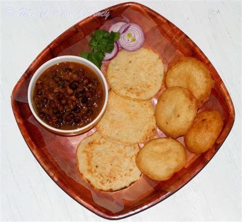 Dhuska And Ghugni – Deep Fried Pancake With Chickpeas Curry - My Cooking Journey