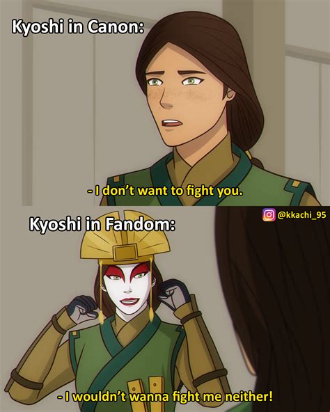 Haha giant blood-thirsty Avatar go brrr : r/Avatar_Kyoshi