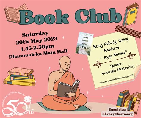 Book Club May 2023 - new | Buddhist Society of Western Australia