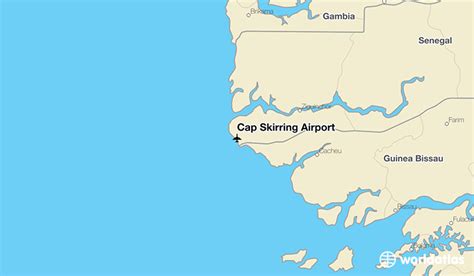 Cap Skirring Airport (CSK) - WorldAtlas