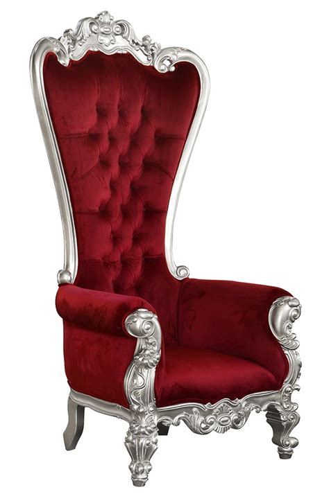 Red Throne Chair