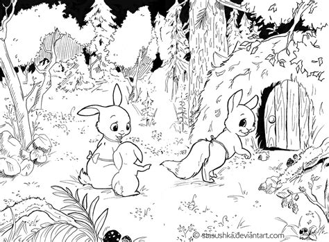 Trick the fox?(BunnyStories3) by Stasushka on DeviantArt