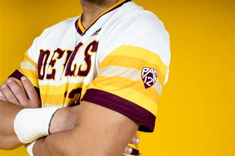 Arizona State Baseball Throwback Uniform — UNISWAG