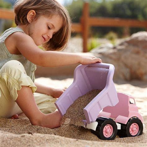 Green Toys Recycled Pink Dump Truck