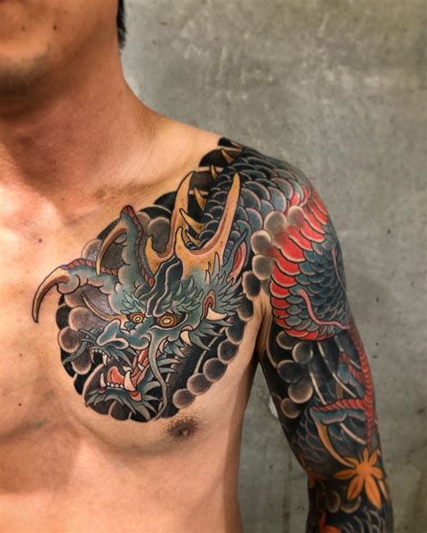 Unleash Your Inner Warrior with Japanese Style Tattoo Dragon - Click Here for Insane Inspiration ...