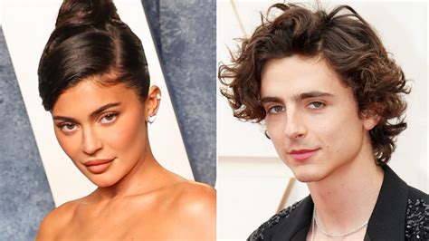 Kylie Jenner and Timothée Chalamet were photographed together for the ...